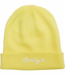 ハーレー レディース 帽子 アクセサリー Script Cuff Beanie Infinite Gold