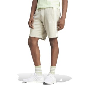 アディダス メンズ ハーフパンツ・ショーツ ボトムス Essentials Fleece 3-Stripes Shorts Putty Grey