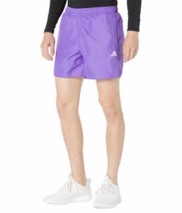 アディダス メンズ ハーフパンツ・ショーツ 水着 Solid 15.5" Swim Shorts Purple Rush