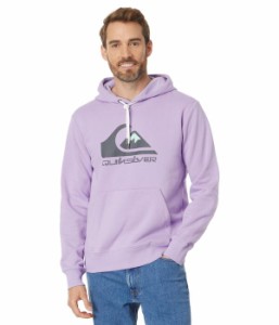 クイックシルバー メンズ パーカー・スウェット アウター Big Logo Pullover Hoodie Purple Rose