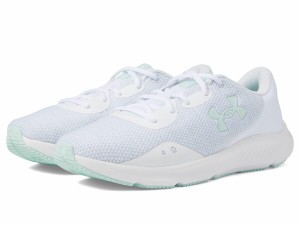 アンダーアーマー レディース スニーカー シューズ Charged Pursuit 3 White/White/Aqua Foam