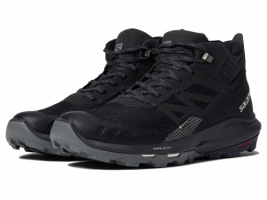 サロモン メンズ スニーカー シューズ Outpulse Mid GTX Black/Ebony/Vanilla Ice