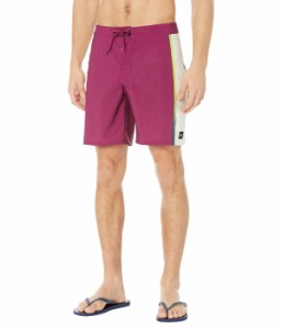 バンズ メンズ ハーフパンツ・ショーツ 水着 Sidelines 18" Boardshorts Purple Potion