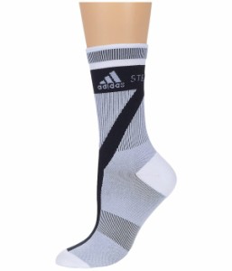 アディダス レディース 靴下 アンダーウェア Crew Socks H45410 White/Black/White