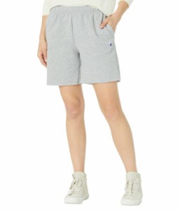 チャンピオン レディース ハーフパンツ・ショーツ ボトムス PowerblendR Shorts 6.5" Oxford Gray