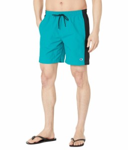 チャンピオン メンズ ハーフパンツ・ショーツ ボトムス 7" Hybrid Shorts Jungle Mint/Black