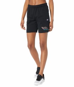 チャンピオン レディース ハーフパンツ・ショーツ ボトムス PowerblendR Shorts 6.5" Black