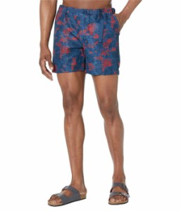 ヘリーハンセン メンズ ハーフパンツ・ショーツ 水着 Solen Printed Recycled Watershorts Deep Steel