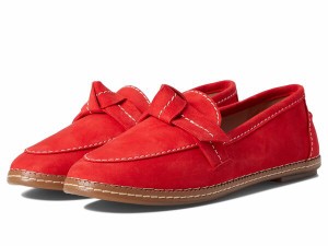 コールハーン レディース スリッポン・ローファー シューズ Cloudfeel All Day Bow Loafer True Red