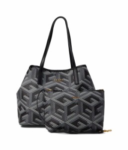 ゲス レディース ハンドバッグ バッグ Vikky Tote Black Logo