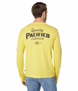 クイックシルバー メンズ シャツ トップス Pacifico Long Sleeve Tee Gold