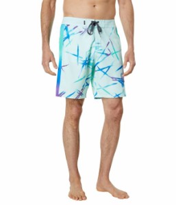 オニール メンズ ハーフパンツ・ショーツ 水着 Hyperfreak Fire Coral 19" Boardshorts Light Jade