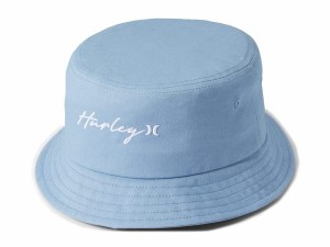 ハーレー レディース 帽子 アクセサリー Scripted Bucket Hat Blue Beyond