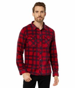 オニール メンズ シャツ トップス Glacier Plaid Superfleece Button-Up Shirt Red