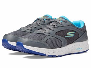 スケッチャーズ レディース スニーカー シューズ Go Run Consistent - Vivid Horizon Charcoal/Blue