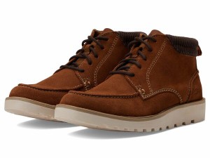 クラークス メンズ ブーツ・レインブーツ シューズ Barnes Mid Cola Suede