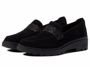 クラークス レディース スリッポン・ローファー シューズ Calla Ease Black Suede