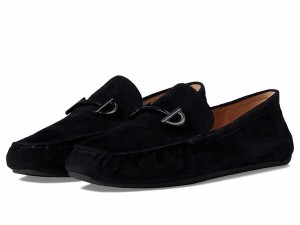 コールハーン レディース スリッポン・ローファー シューズ Tully Driver Black Suede