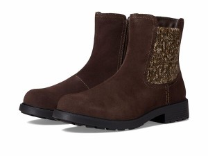 クラークス レディース ブーツ・レインブーツ シューズ Opal Sky Dark Brown Suede