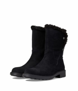 クラークス レディース ブーツ・レインブーツ シューズ Opal Zip Black Suede