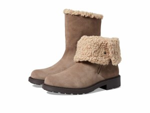 クラークス レディース ブーツ・レインブーツ シューズ Opal Zip Pebble Suede