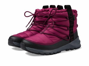 ノースフェイス レディース ブーツ・レインブーツ シューズ ThermoBall Lace-Up Waterproof Boysenberry/TNF Black