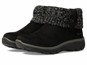 スケッチャーズ レディース ブーツ・レインブーツ シューズ Easy Going - Cozy Weather Black