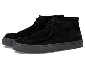 フレッドペリー メンズ スニーカー シューズ Dawson Mid Suede Black