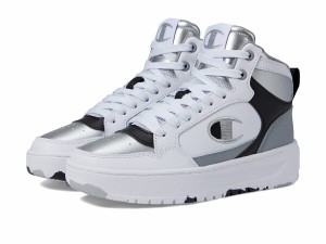 チャンピオン レディース スニーカー シューズ Drome Hi CB W White/Grey Multi