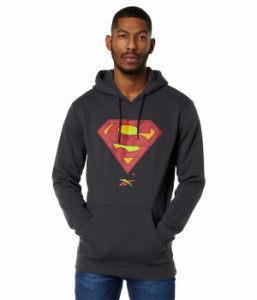 リーボック メンズ パーカー・スウェット アウター DC x Reebok Superman Hoodie Pure Grey