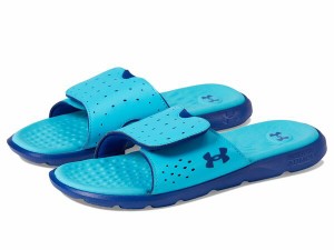 アンダーアーマー レディース サンダル シューズ Ignite 7 Slide Blue Surf/Sonar Blue/Sonar Blue