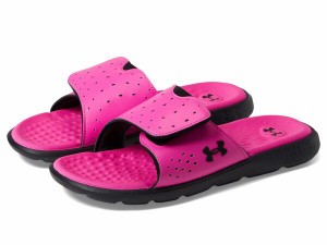 アンダーアーマー レディース サンダル シューズ Ignite Pro Slide Rebel Pink/Black/Black