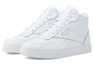 リーボック レディース スニーカー シューズ Court Advance Bold High-Top White/Pink Glow/Cherry