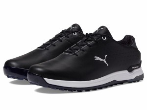 プーマ メンズ スニーカー シューズ Proadapt Alphacat Leather Golf Shoes Puma Black/Puma Silver