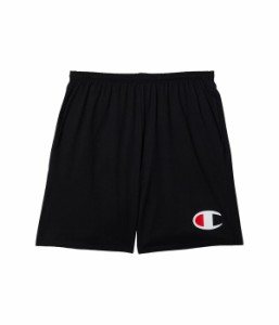 チャンピオン メンズ ハーフパンツ・ショーツ ボトムス Big & Tall Graphic Everyday 9" Cotton Shorts Black