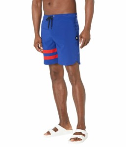 ハーレー メンズ ハーフパンツ・ショーツ 水着 Phantom-Eco Block Party 18" Boardshorts Deep Royal Blue