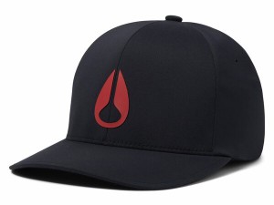 ニクソン メンズ 帽子 アクセサリー Arroyo Black/Red