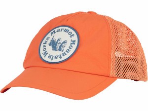 マーモット メンズ 帽子 アクセサリー Alpine Soft Mesh Trucker Orange Pepper