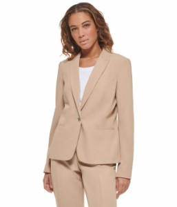 トミー ヒルフィガー レディース コート アウター Solid Blazer Sand