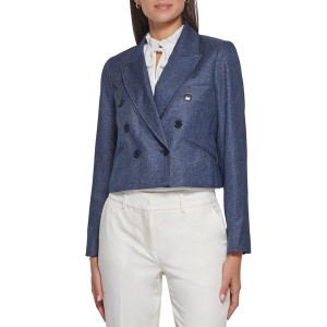 トミー ヒルフィガー レディース コート アウター Blazer Midnight/Ivory