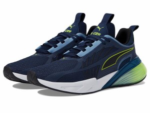 プーマ メンズ スニーカー シューズ X-Cell Action Club Navy/Lime Pow/PUMA Black