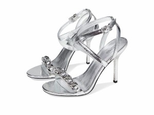 マイケルコース レディース ヒール シューズ Asha Sandal Silver