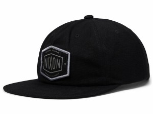 ニクソン メンズ 帽子 アクセサリー Anderson Strapback Black