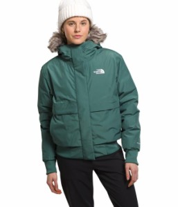 ノースフェイス レディース コート アウター Arctic Bomber Dark Sage