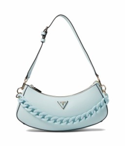 ゲス レディース ハンドバッグ バッグ Corina Top Zip Shoulder Bag Ice Blue