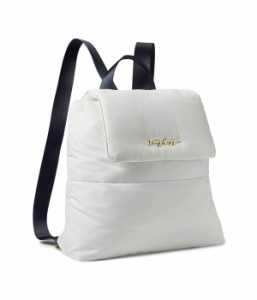 トミー ヒルフィガー レディース バックパック・リュックサック バッグ Nadia Flap Backpack Nylon Ivory