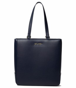 トミー ヒルフィガー レディース ハンドバッグ バッグ Sutton Tote Solid PVC Tommy Navy