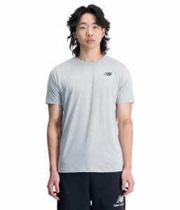 ニューバランス メンズ シャツ トップス Tenacity Heathertech T-Shirt Athletic Grey Heather