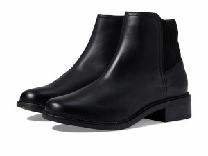 クラークス レディース ブーツ・レインブーツ シューズ Maye Palm Black Leather