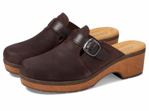 クラークス レディース サンダル シューズ Paizlee Nora Dark Brown Suede